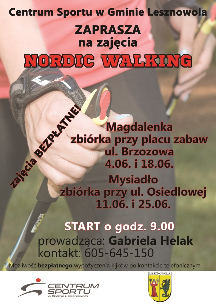 nordic walking 2016 czerwiec